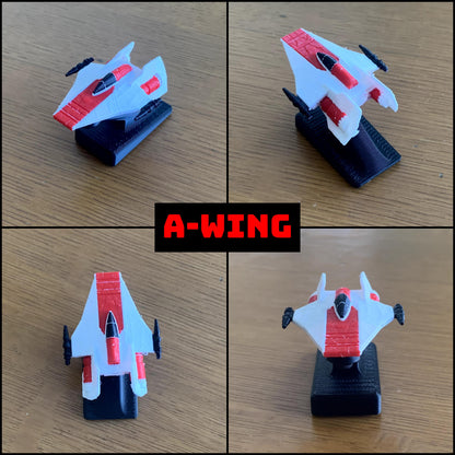 A-Wing Starfighter Car Dashboard Drift Ornament