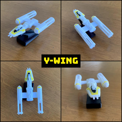 Y-Wing Starfighter Car Dashboard Drift Ornament