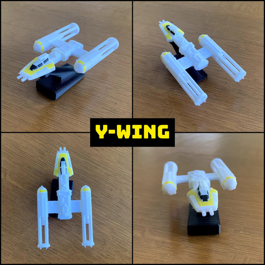 Y-Wing Starfighter Car Dashboard Drift Ornament