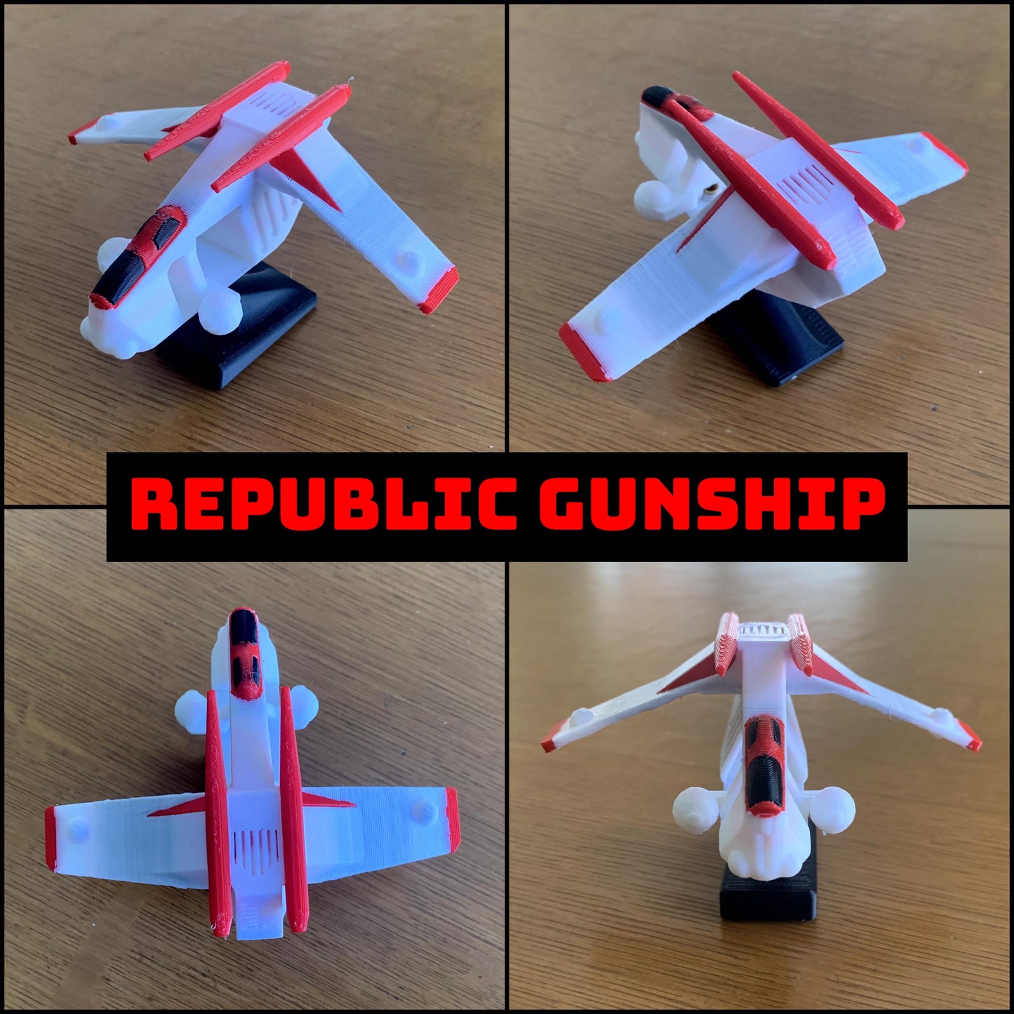 Republic Gunship Car Dashboard Drift Ornament