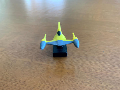 N-1 Starfighter Car Dashboard Drift Ornament