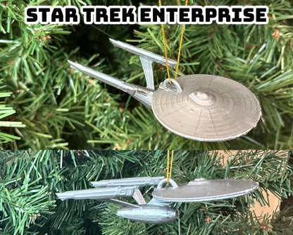 Starship Christmas Ornaments - 27 Different Starships Available
