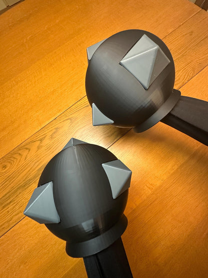 Mega Knight Gauntlets – Wearable Clash Armor Set