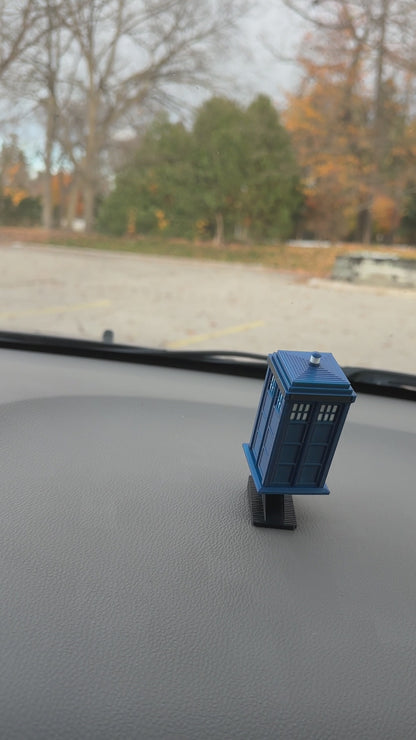 Time Travel Box Dashboard Drift Ornament - Sci-Fi Car Decoration