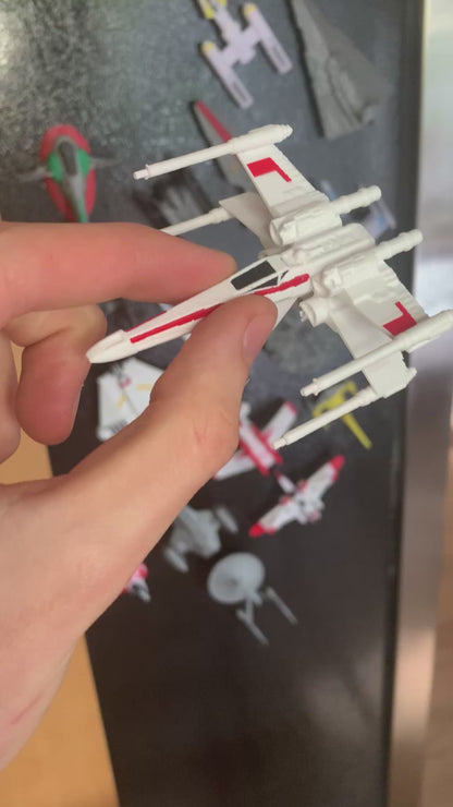 Starfighter Magnets for Fridge, Door, Locker - 24 Ships to Choose From