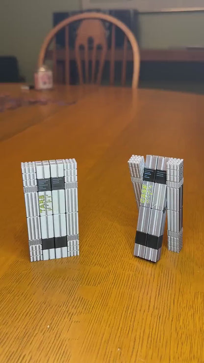 TARS & CASE Figurines – 3D Printed Magnetic Desktop Toys