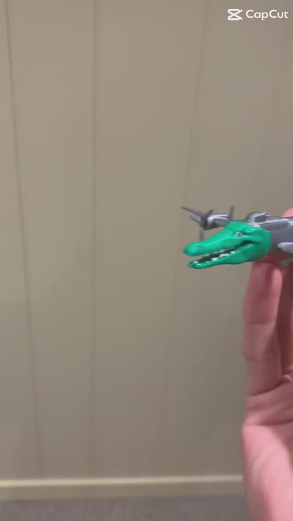 Bombardiro Crocodillo Meme Crocodile Desk Toy