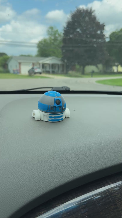 Droid Car Dashboard Companion with Spinning Head
